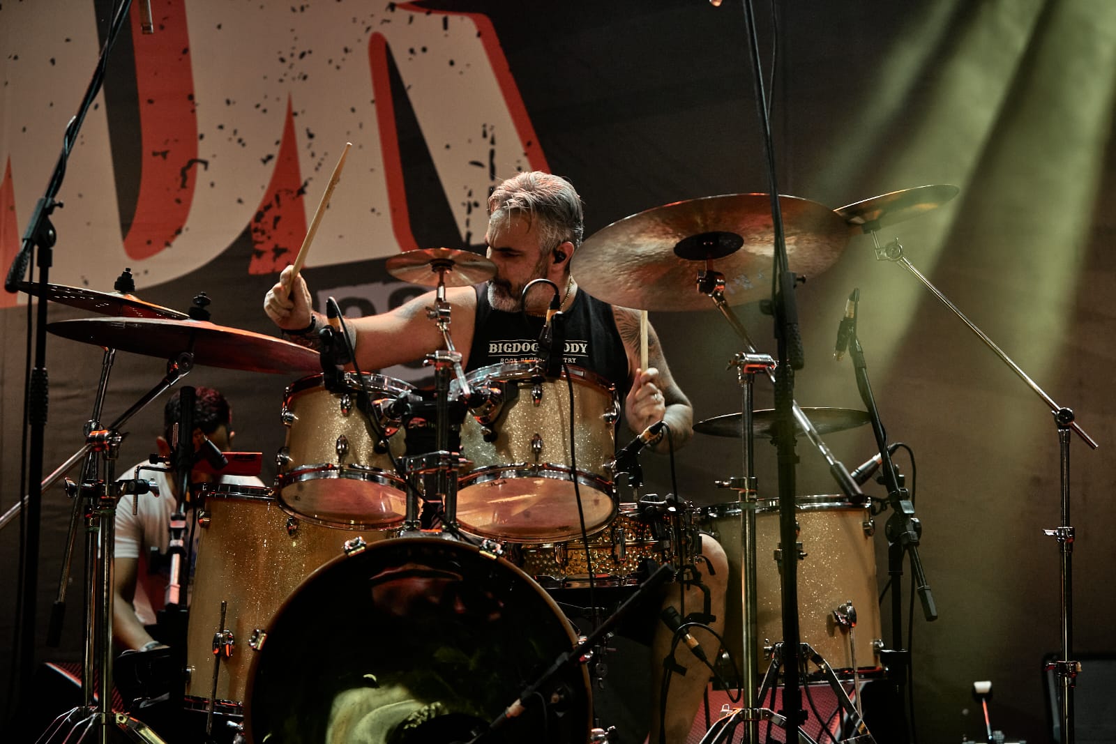 Bráulio Mayrink na bateria