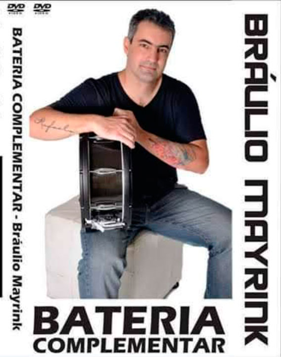 Livro Bateria Complementar DVD